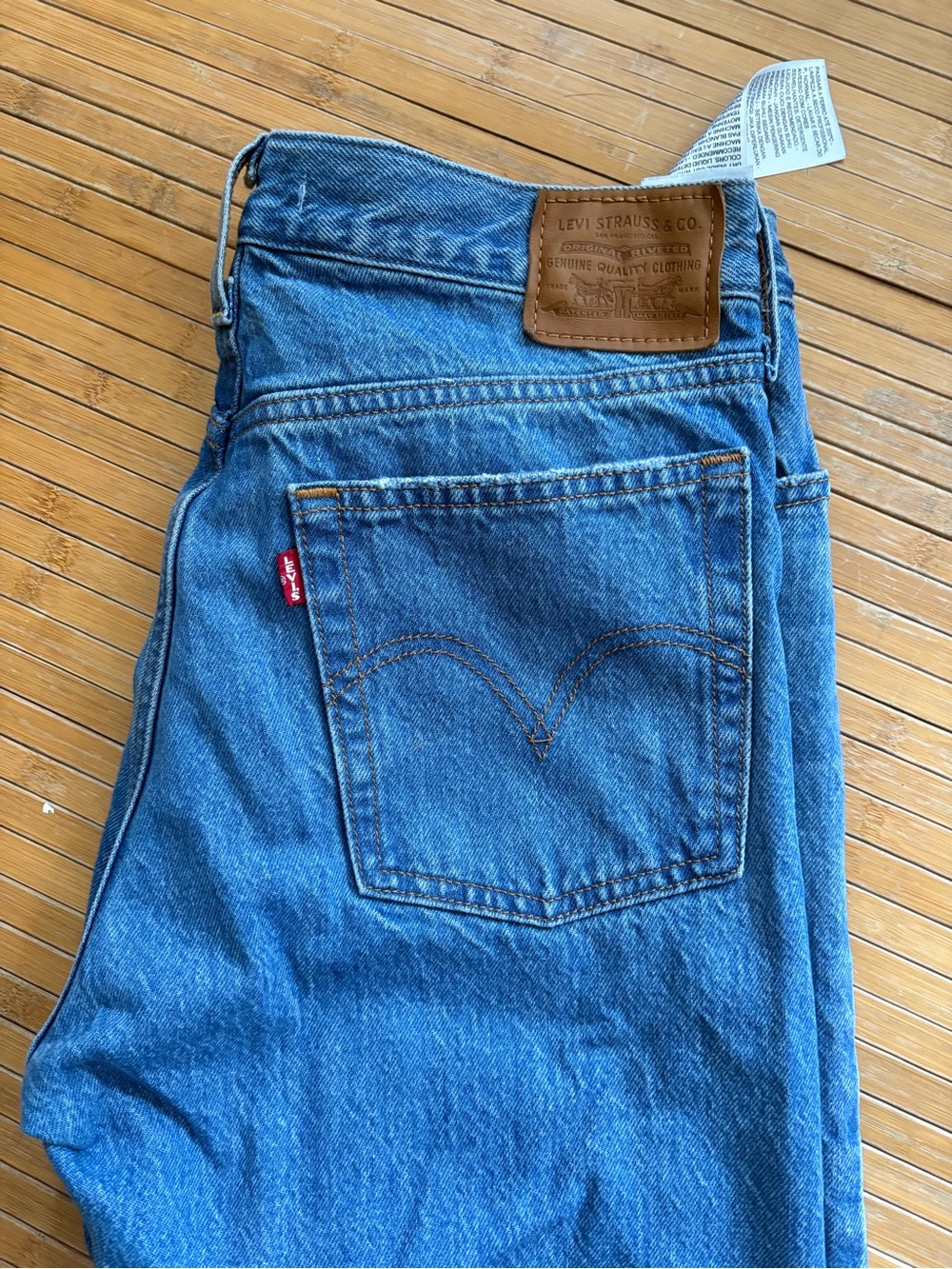 Levi's Blue Classic Denim Jeans